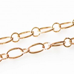 Cable Necklace - Rose Gold